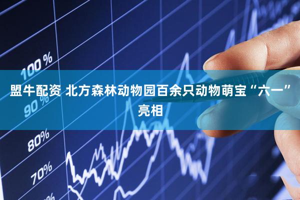 盟牛配资 北方森林动物园百余只动物萌宝“六一”亮相