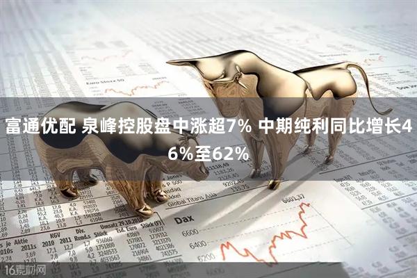 富通优配 泉峰控股盘中涨超7% 中期纯利同比增长46%至62%